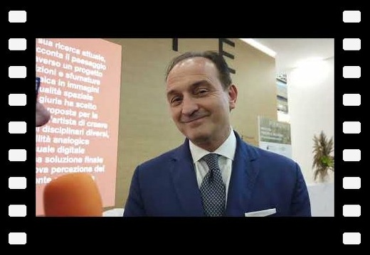 Alberto Cirio  presidente della Regione Piemonte -  56 ° Vinitaly   Verona 14 aprile 2024